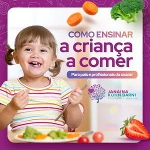 Como ensinar a criança a comer - CURSO